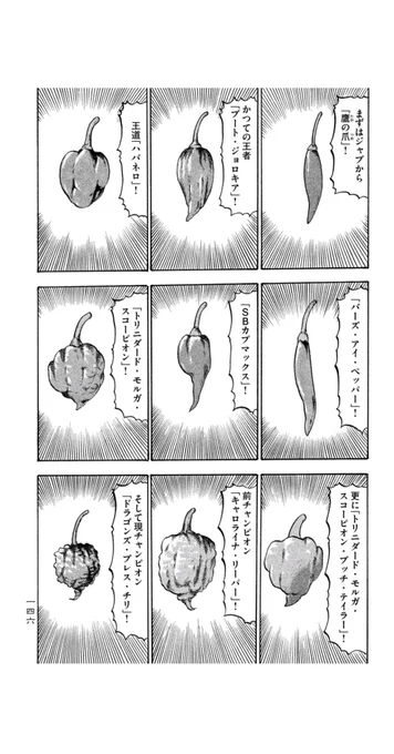 @verokyun 今となってはドラゴンズ・ブレス・チリも王座陥落でドンドン辛い唐辛子が出てくんだけどこの業界どーなってんの?www 