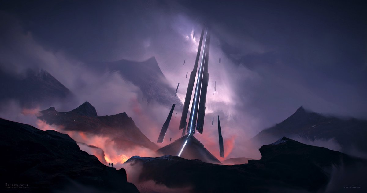 pulsid111's tweet photo. Nemesis Beacon. Artwork for Fallen Doll: Operation Lovecraft
rendered in #Blender3d #aftereffects 
#scifi #art #ArtistOnTwitter https://t.co/V4FkGWcBSN