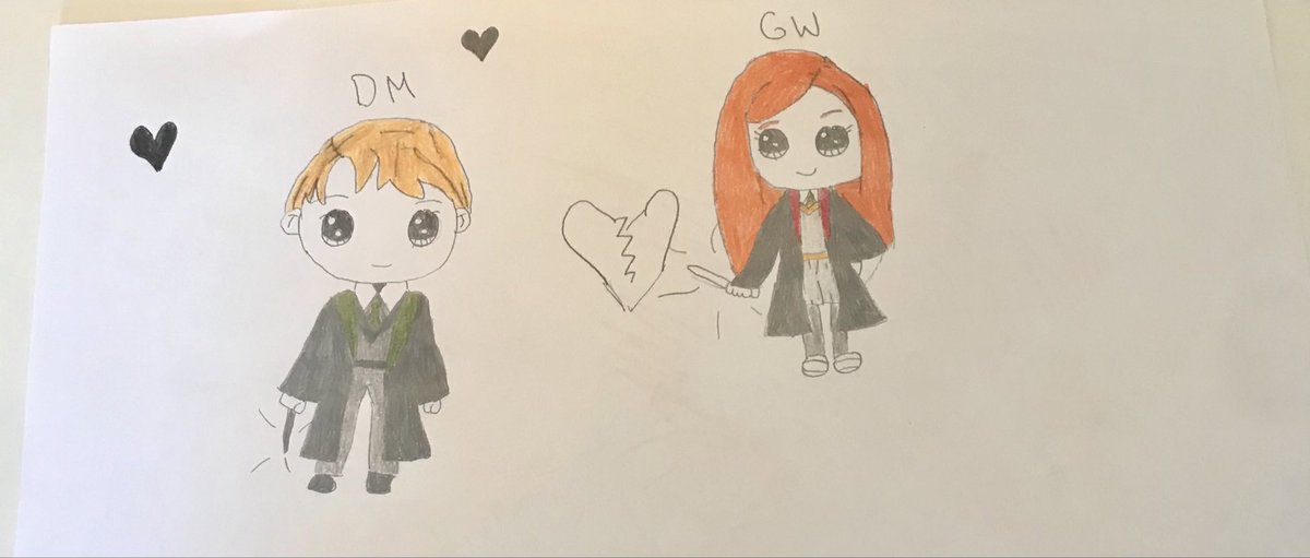 Belmont_PS's tweet photo. After completing remote learning activities, Mia (P7J) loves to draw. Here are some of her fantastic drawings of Harry Potter characters. 
#BelmontHomeLearning 
#DGCEducation https://t.co/wT52cuaafj