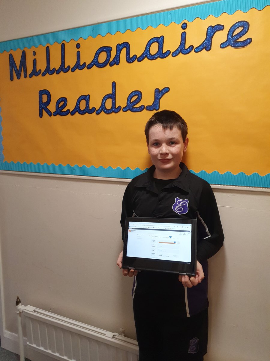 English at Edenhurst (@epsedenhursteng) on Twitter photo Another MILLIONAIRE READER in <a href="/EPSPrep6/">Edenhurst Prep 6</a>! This young man enjoys reading a whole range of different stories and text types and we are so proud of him! โญ๐ฅ๐ #epsinspire #epsachieve <a href="/EdenhurstSchool/">Edenhurst Prep School</a> Another MILLIONAIRE READER in <a href="/EPSPrep6/">Edenhurst Prep 6</a>! This young man enjoys reading a whole range of different stories and text types and we are so proud of him! โญ๐ฅ๐ #epsinspire #epsachieve <a href="/EdenhurstSchool/">Edenhurst Prep School</a>