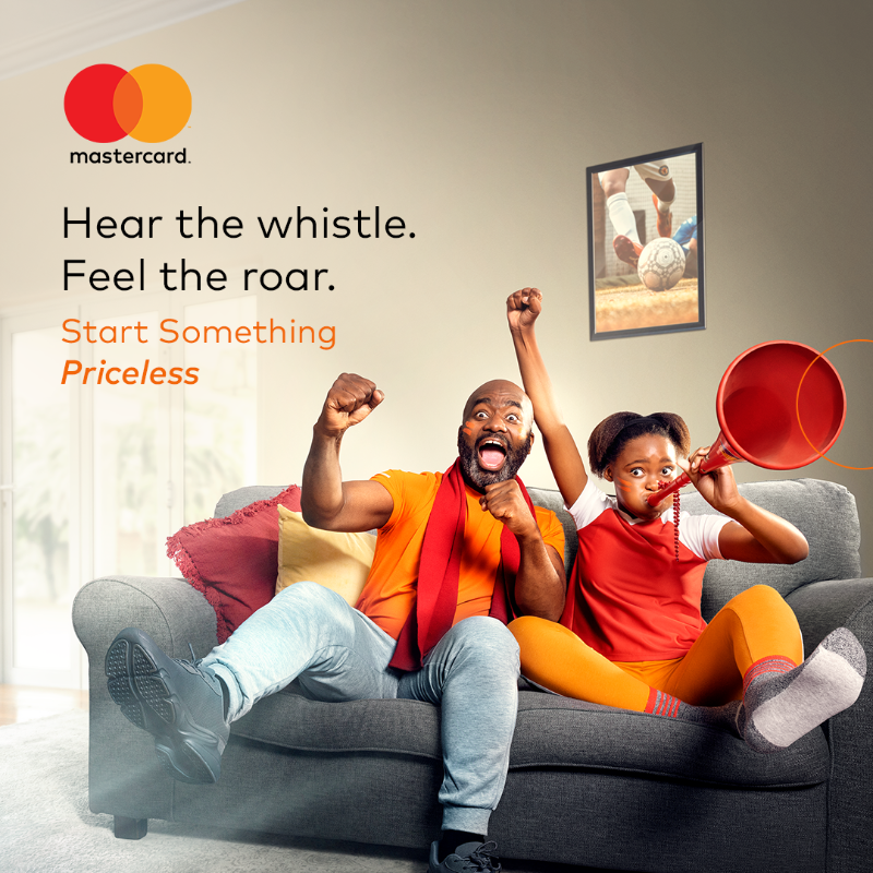 MastercardMENA's tweet photo. Make your home your stadium with Mastercard. The convenient, easy and safe way to pay. #StartSomethingPriceless #WatchTogether #PricelessGame #WinningMoves #StartATradition #LiveTheGame #FootballPassion #WatchFromHome #FeelTheRoar #LiveTheMoment