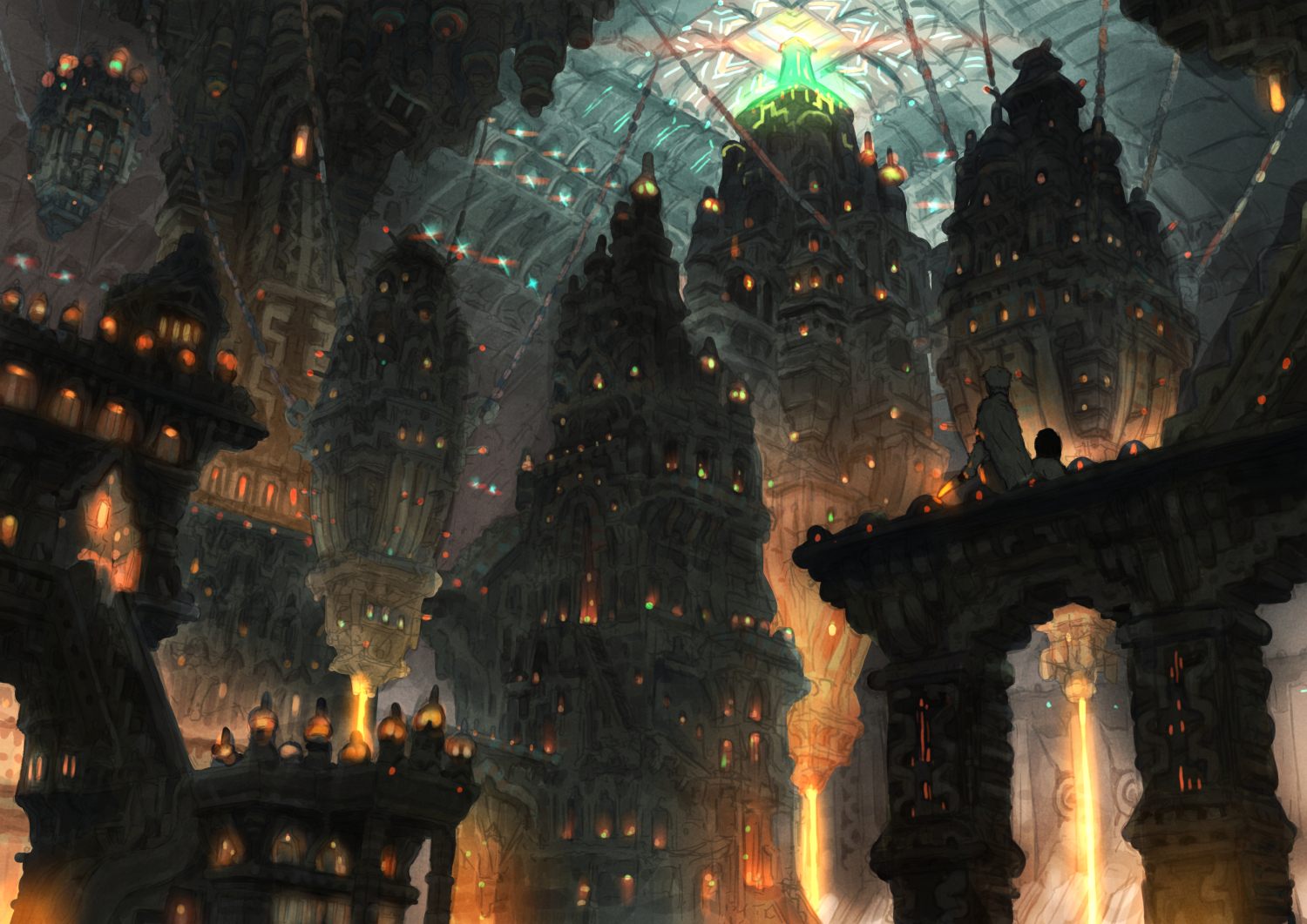 帝国少年 ﾉ イラストをup 落書き 遺跡 イラスト ファンタジー T Co Jnsctnuzy3 Twitter