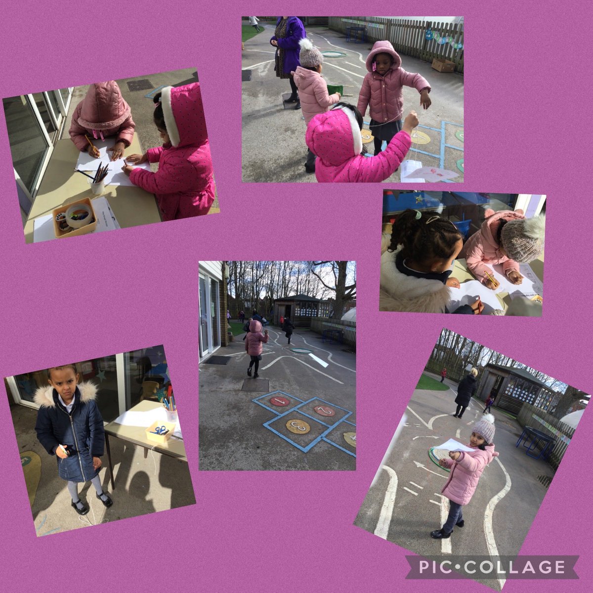 StMaryStBen's tweet photo. EYFS nursery made the most of the windy weather by creating kites to fly #ExploringWeather #Creative #FineMotor #PlayingIsLearning https://t.co/dhQEYxgxLN