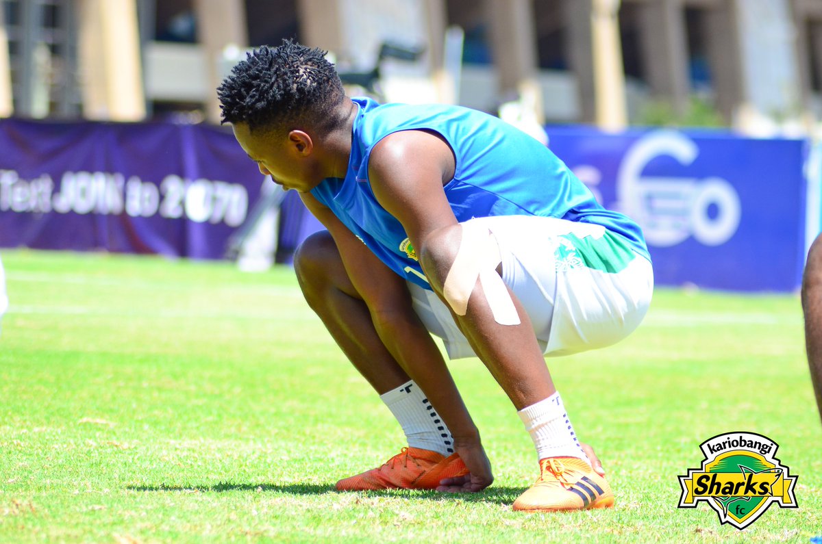 k_sharksfc's tweet photo. Limbering up for #SharksVsMathare
#WeAreSharks
#BetwayKenya https://t.co/gsVYjjEb3m