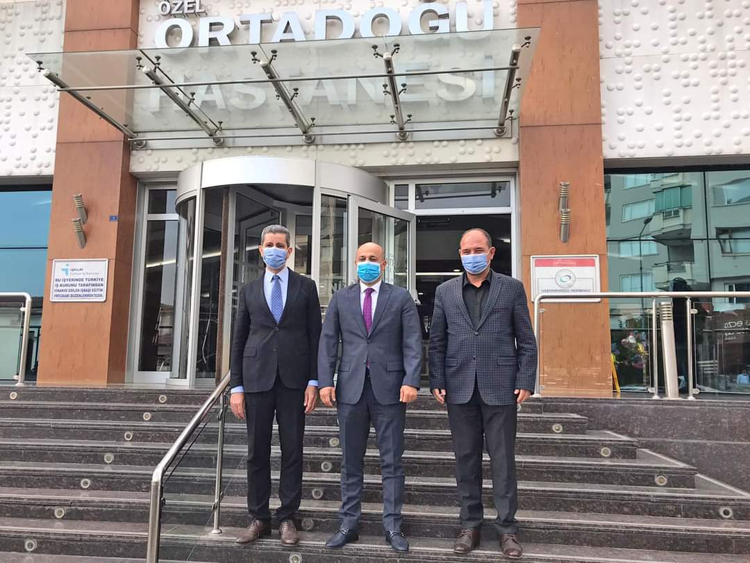 HalisBayrak's tweet photo. Toplumumuzun sağlığı için omuz omuz çalışmaktan gurur duyduğum Adana İl Sağlık Müdürümüz Sn. Dr. Halil Nacar’ı ağırladık. Sağlık ile ilgili g��rüşlerimizi paylaştığımız nazik ziyareti için kendisine teşekkür ediyorum. https://t.co/78nVs3N1NA