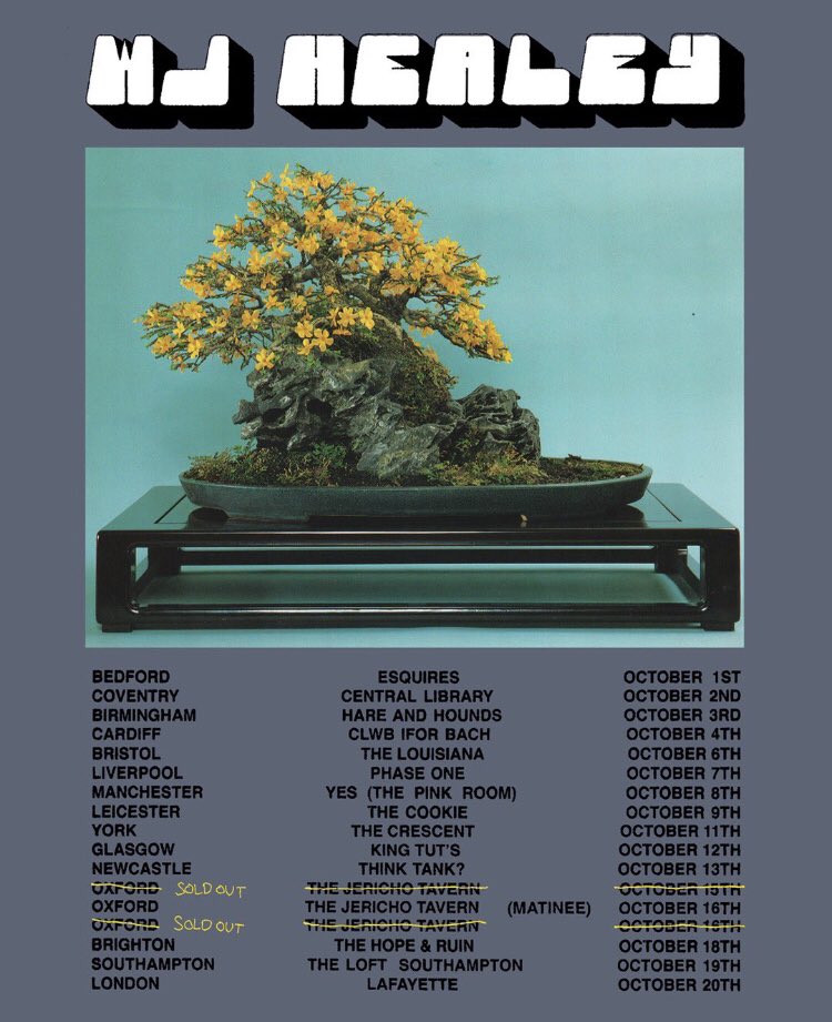 yalarecords's tweet photo. . @WJHealey is finally taking Twin Heavy out on tour across the UK!!! Get tickets here ✌️✌🏾❤️ https://t.co/QlCP7VSRUe https://t.co/wvNWfxuoiK