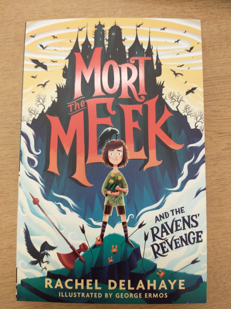 Very excited for our Year 5 Book Group to start reading these #MortTheMeek @LittleTigerUK @readingagency @RachelDelahaye @georgermos @hillsidepips