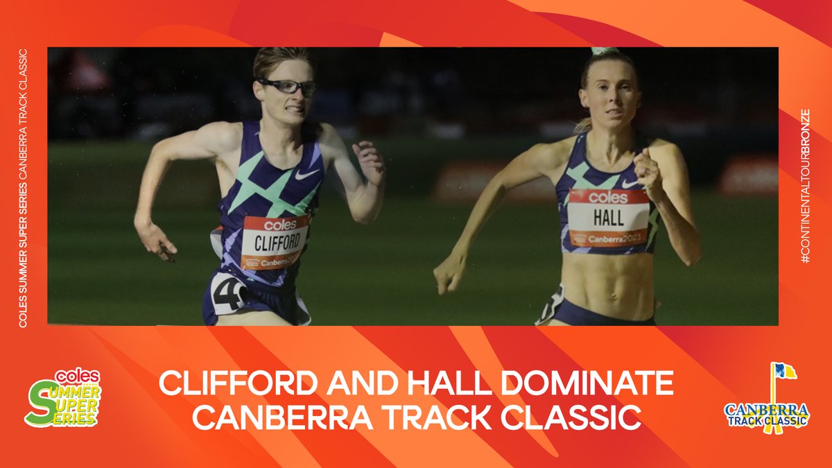 AustralianAths's tweet image. Dual world champion @JarydClifford and Rio Olympian @Linden_hall have lead the charge at the Canberra Track Classic, breaking a world record and clocking an Olympic qualifier respectively at @theAIS tonight.

Read more at: bit.ly/30zepJa

#ThisIsAthletics