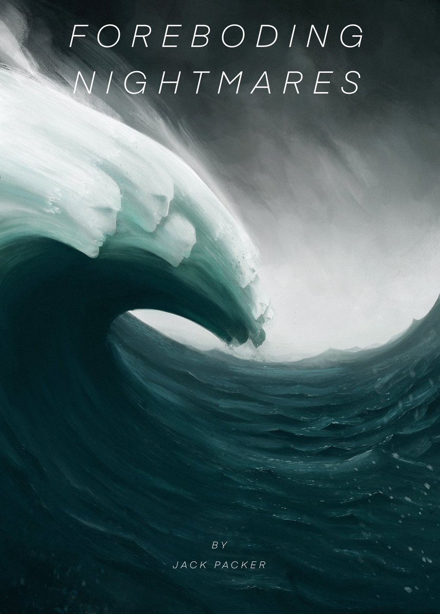 jackpdraws's tweet photo. Felt so drained of creativity so instead of making new art I just went back to old shit and spruced it up a bit 🤷🏼‍♂️ #illustratedbookcover #CoverArt https://t.co/eDpRXoOXwx