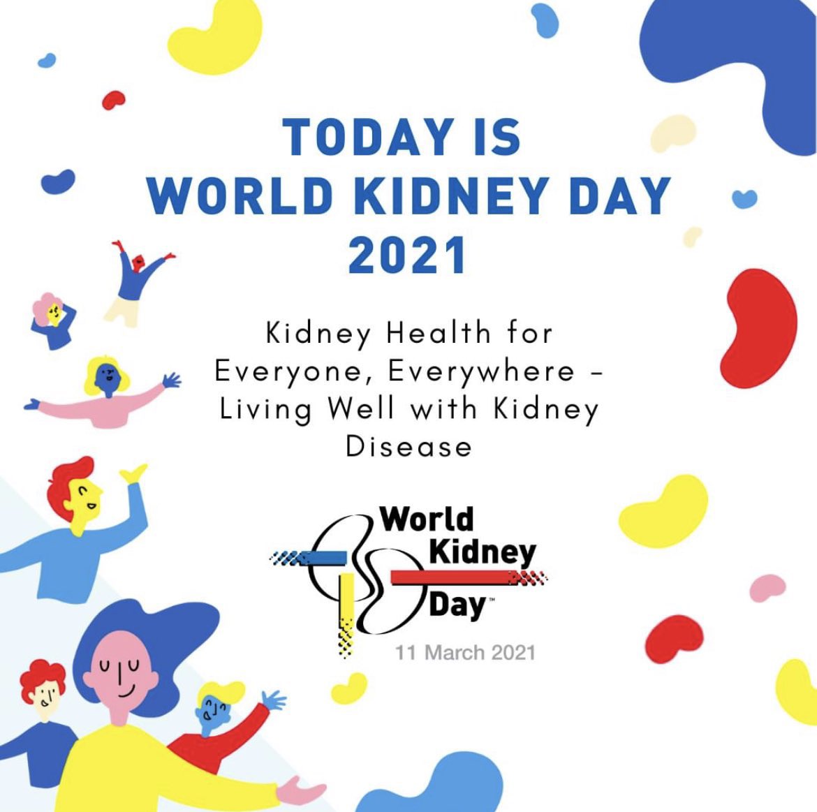 Here’s to all the amazing patients being supported by brilliant staff in renal services #WKD2021 #renal