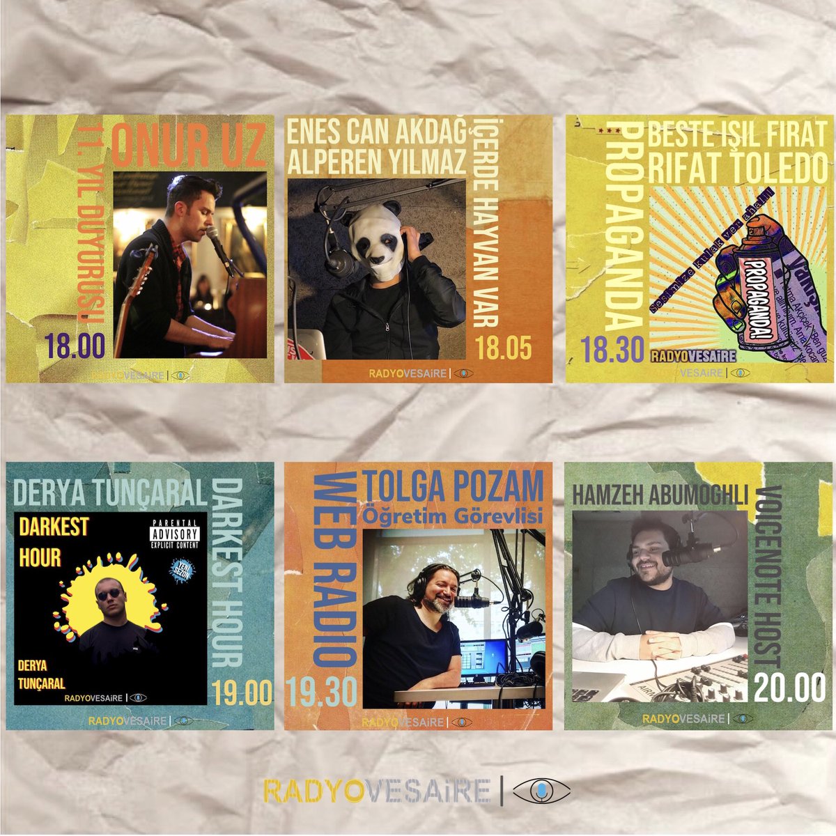 İyi ki doğdun RadyoVesaire! Geçirdiğimiz 11 yılda ilgileri üzerine toplamış programlarımızdan bazılarının sunucuları tekrar bir araya gelip yayınlarını 2021’e uyarladılar. 

Bugün 18.00’de radyovesaire.com’dan ve uygulamalarından dinleyebilirsiniz.

radyovesaire.com