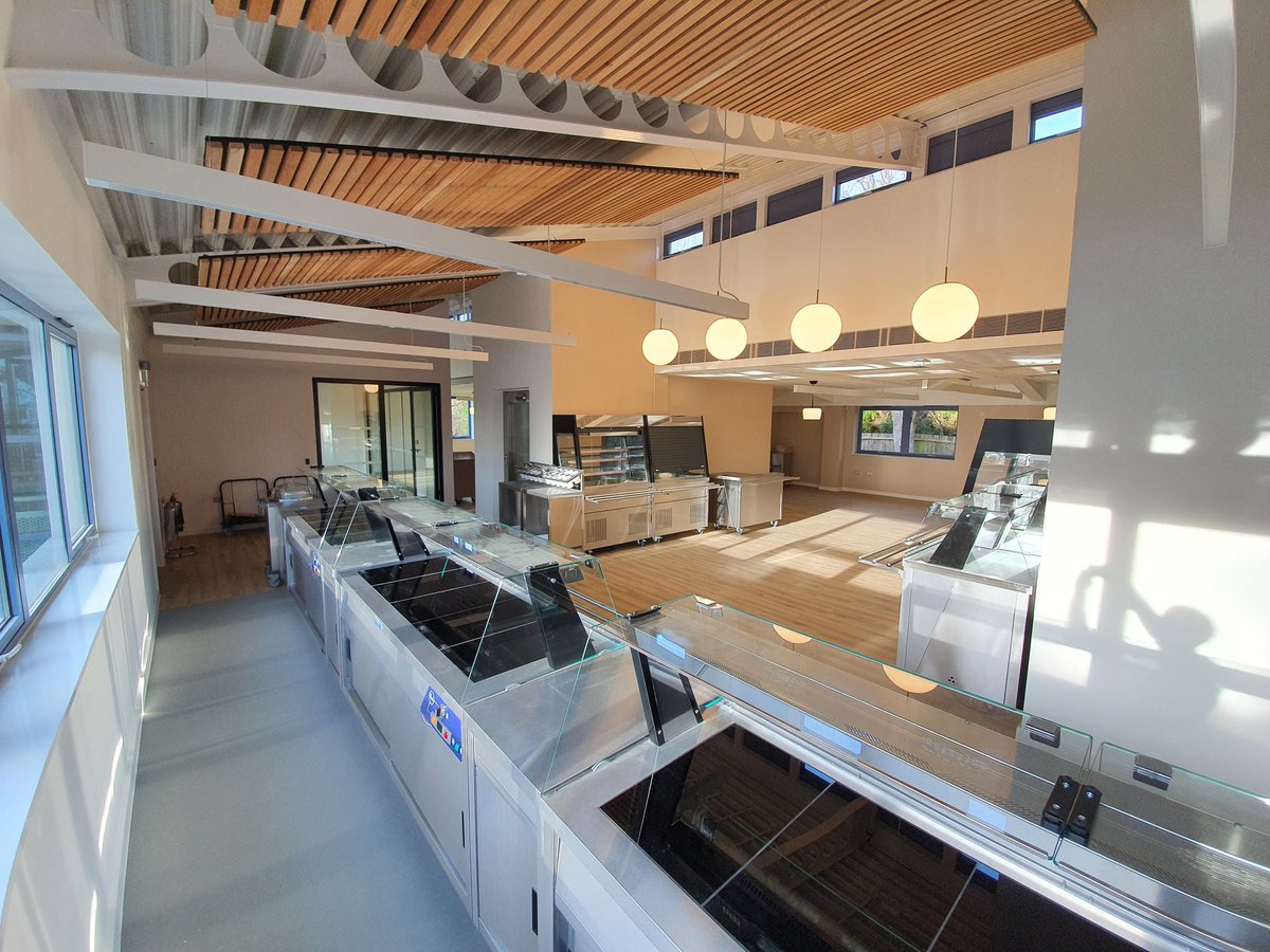 New fit-out at Wimbledon High School.