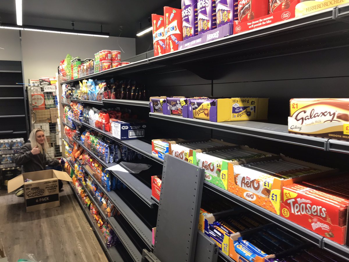 Merchandising underway new store Sherborne St. John <a href="/NisaRetail/">Nisa Retail</a> <a href="/wesaynisa/">🄽🄸🅂🄰 🄿🄴🄾🄿🄻🄴</a> <a href="/activ_projects/">Activ Projects Ltd</a> @AmyHardyNisa <a href="/freshmannisa528/">Savvy528</a> teamwork