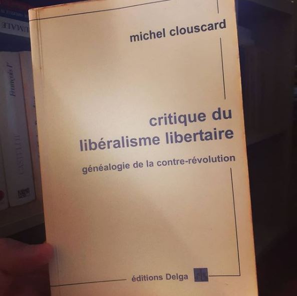 WaBProduction1's tweet photo. On continue dans la même veine qu'hier avec La critique du libéralisme libertaire de Clouscard ! 

Avec ces trois bouquins vous serez blindés pour les dîners en famille dans des restos clandestin comme @FogielMarcO 

#jeudiphoto https://t.co/nHHUg1jo2D