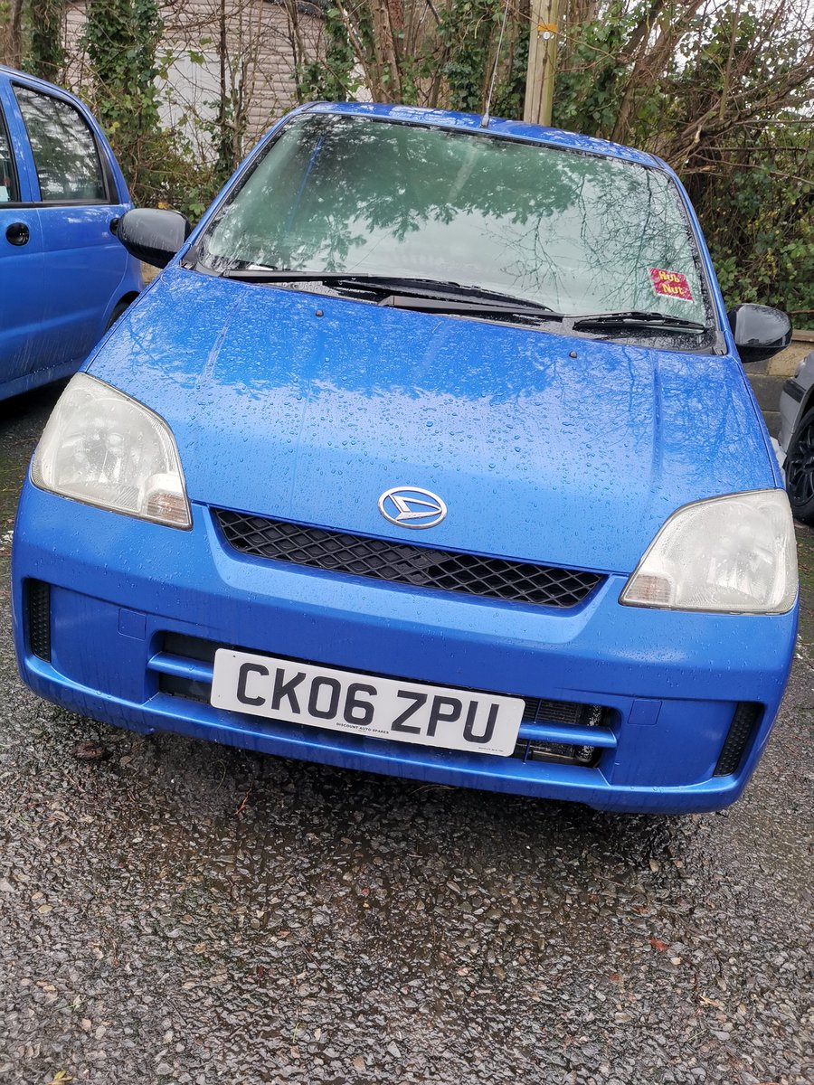 MissHubnut's tweet photo. @ThePollitt My only fleet member (so far...) Chemmy the Charade #twittercarshow https://t.co/4XlOzSjGWS