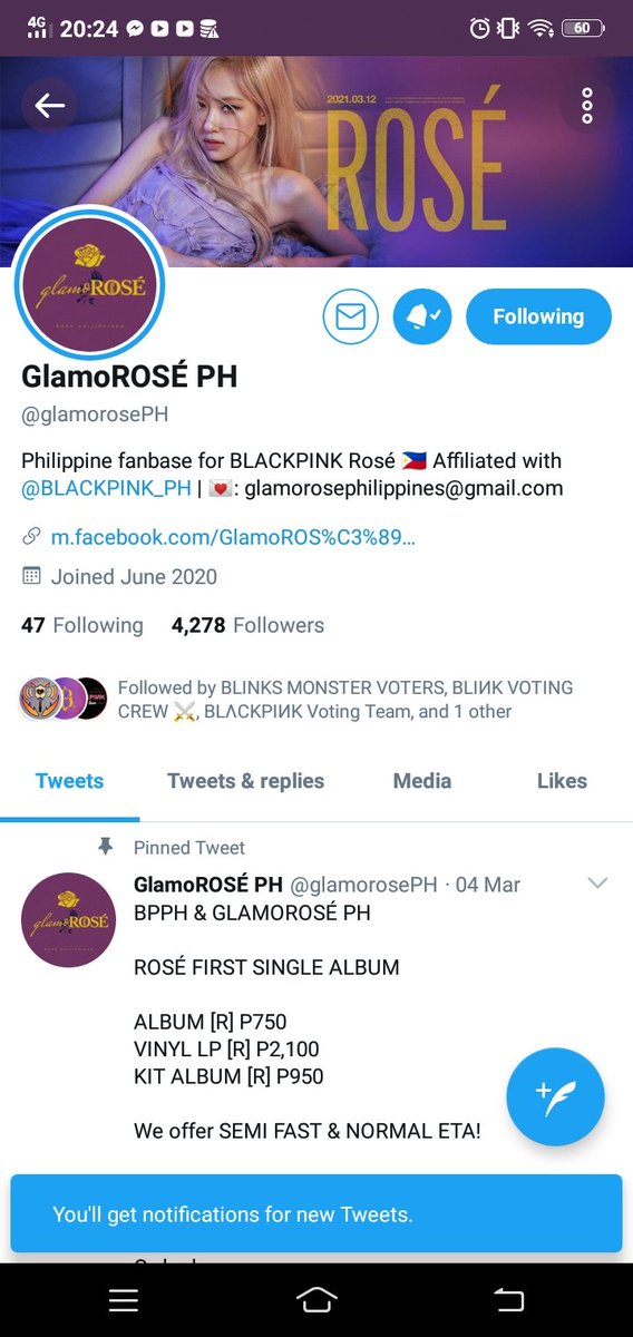 BlinkHaruto's tweet photo. @glamorosePH @BLACKPINK_PH @BLACKPINK https://t.co/gvpdkwlli0