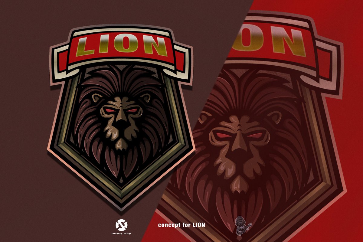 Suzuyaky Concept For Lion 在庫品 テキスト変更有り 購入は まで クランアイコン作成 クランアイコン マスコットロゴ販売 マスロゴ販売 マスロゴ クランロゴ作成 クランロゴ イラストアイコン マスコットロゴ マスコットロゴ作成 Mascotlogo