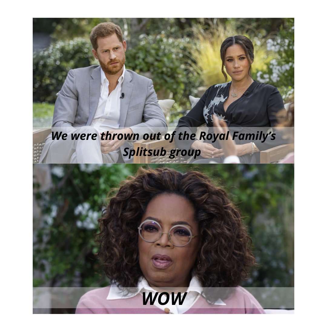SplitsubI's tweet photo. Royal family ft. Splitsub!

#splitsub #OprahMeghanHarry https://t.co/vHgbXAfPJs