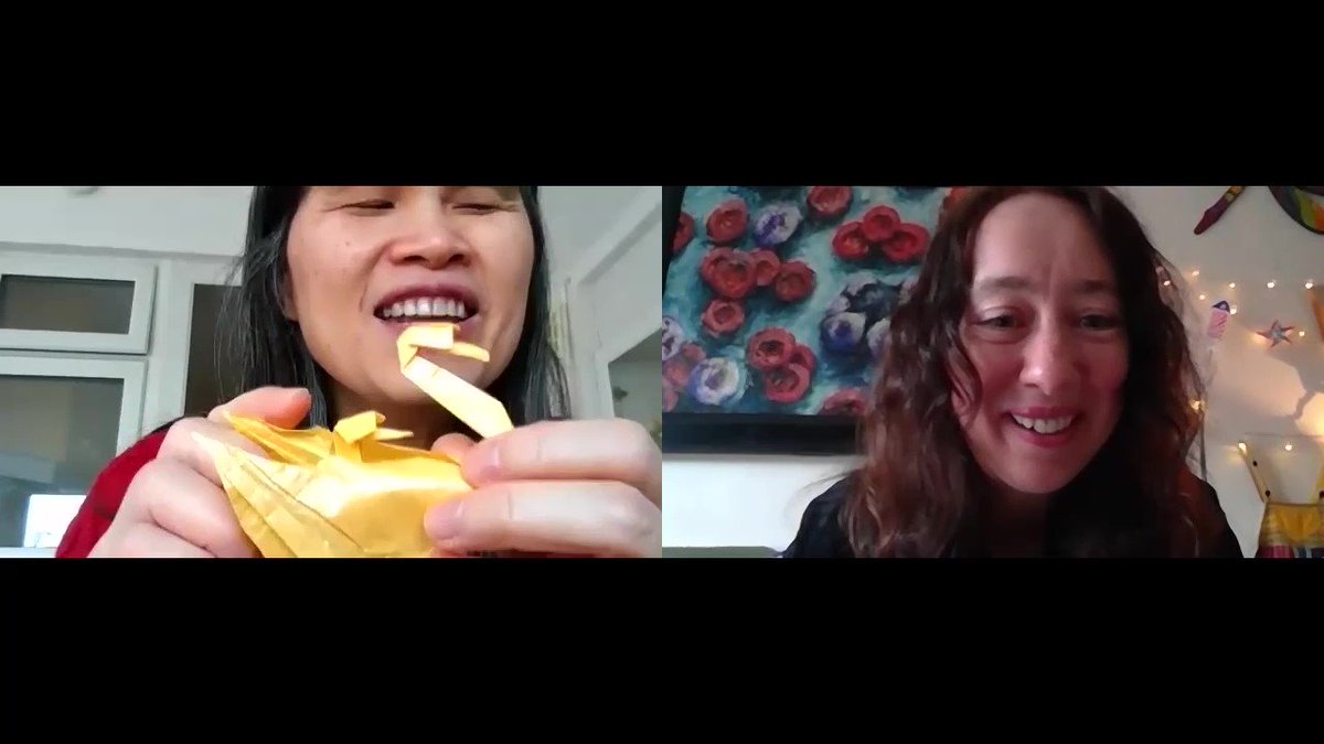 VICTAUK's tweet photo. Yuen Har is visually impaired herself & passionate about folding incredible origami structures! She shares some of her creations & how her love for #Origami developed: https://t.co/AdJREKhhEE @BritishOrigami @DrLizzieBurns #VICTAScienceFair https://t.co/CRMz3yi92D