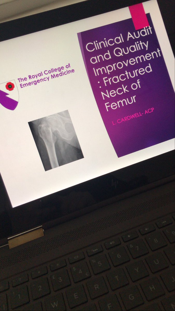 Looking forward to delivering another session to ‘create a sense of unease &amp;urgency that a change is needed’. Working with <a href="/kingemezie/">Chiemezie</a> to improve the management of our patients with a fractured neck of femur, I’m excited to see the results of our QIP. <a href="/uclanacp/">@UCLanACP</a> @BlackpoolHospED