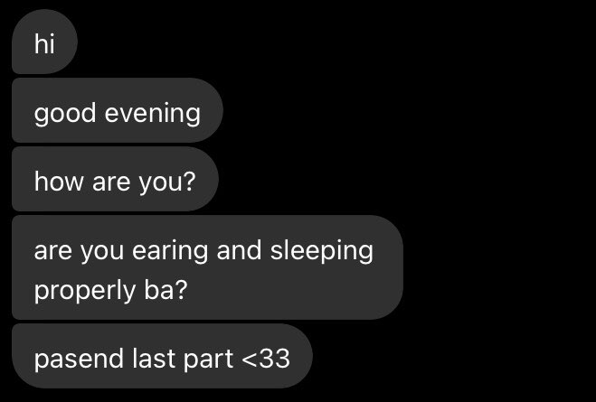 TeamSleepoy's tweet photo. sweet message <33 https://t.co/33YTQmz1bI