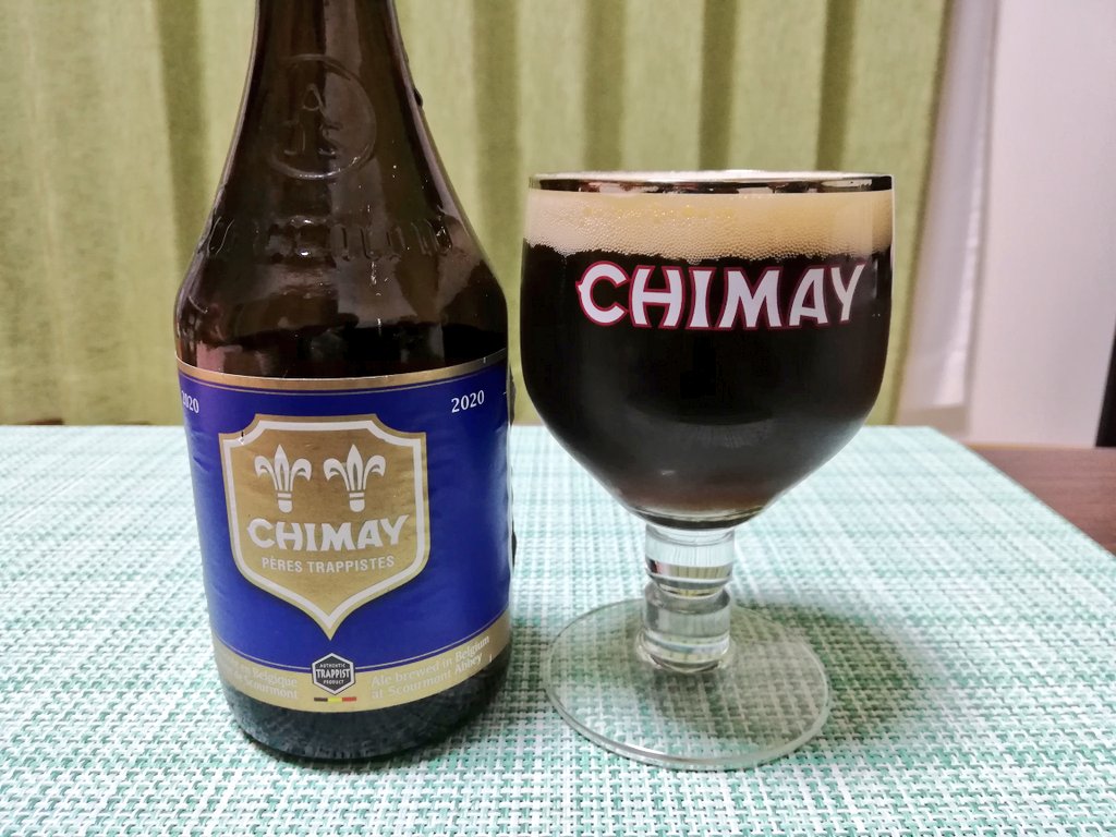 naka_c78's tweet photo. 濃くてうまちん😋 #CHIMAYBLUE https://t.co/hNdDqjh0Ww