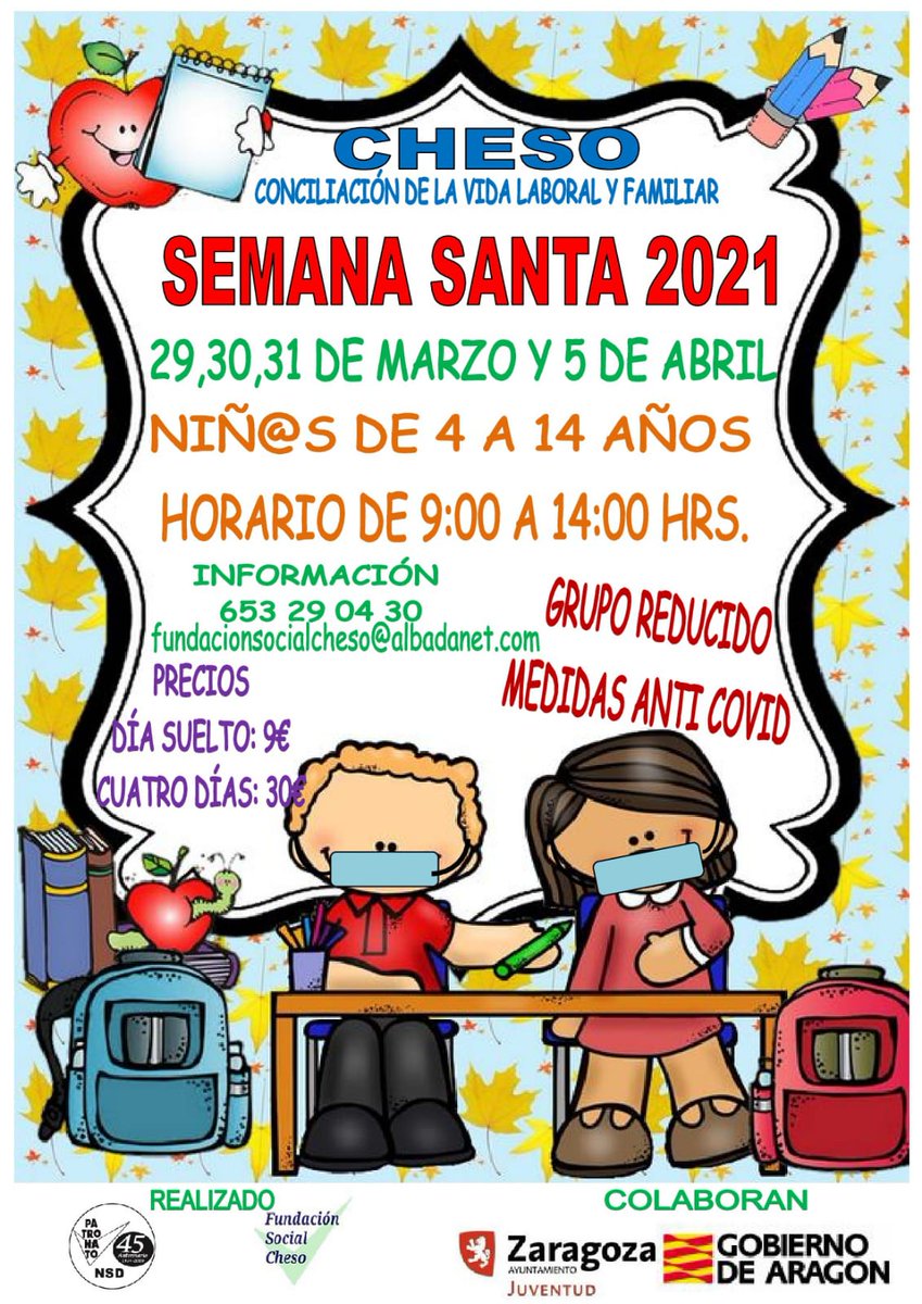 ChesoSocial's tweet image. Te esperamos para aprender de forma divertida estas VACACIONES de Semana Santa!! YA COMENZAMOS LAS INSCRIPCIONES
