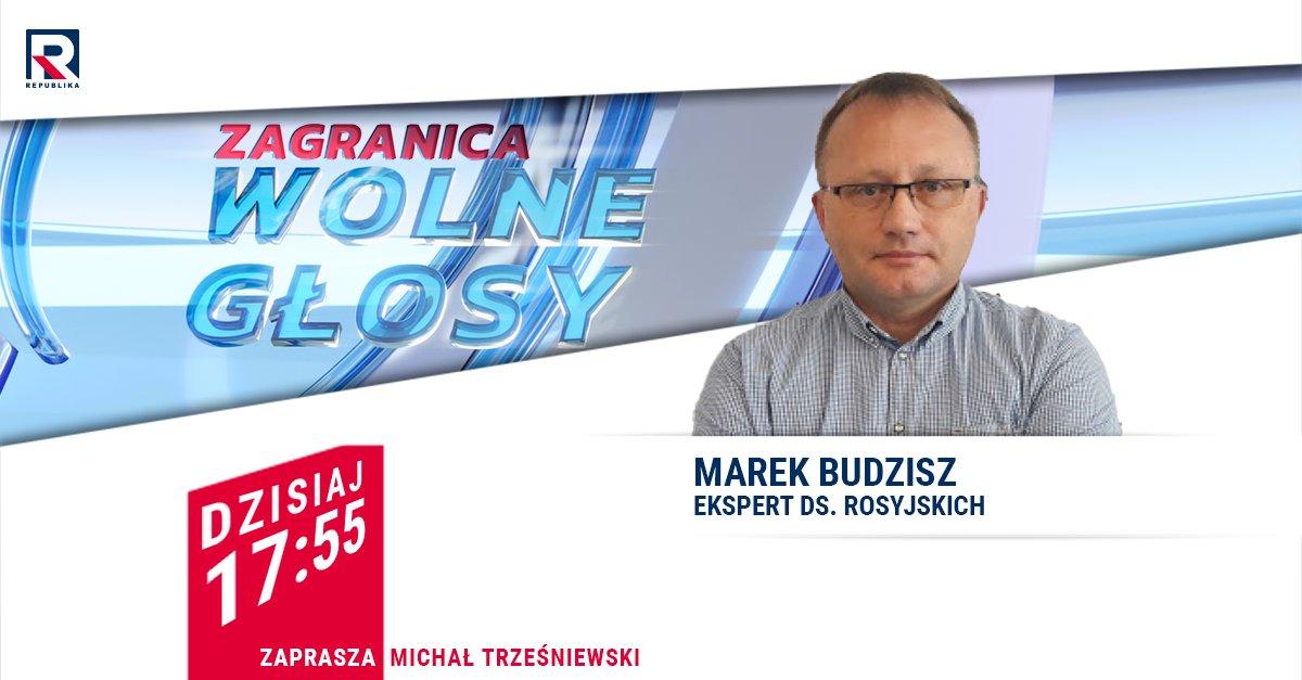 RepublikaTV's tweet photo. #WolneGłosy | #Zapraszamy na #programz @MBudzisz2
#włączprawdę #TVRepublika https://t.co/3i5sqt519j