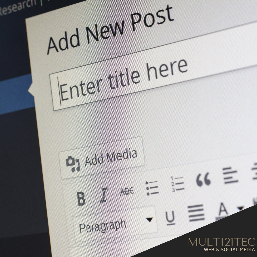 Crea publicaciones orgánicas en tu blog web y aumenta el posicionamiento en buscadores. 
#web #webresponsive #socialmedia #clientes #RedesSociales #negociosonline #digitalmarketing #blog #multi21tec