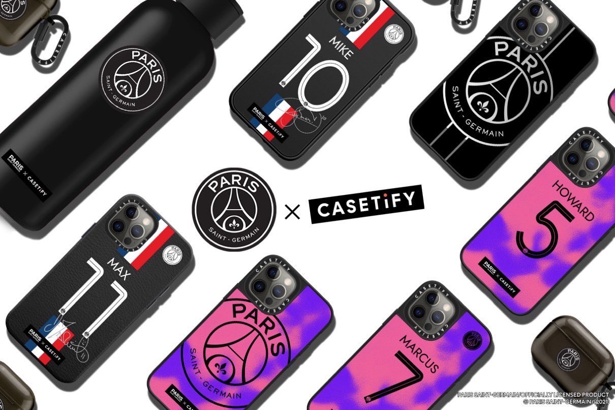 Casetify × PSG パリ・サンジェルマン　iPhone11用 CASETiFY x Paris Saint Germain | Wonderland Magazine