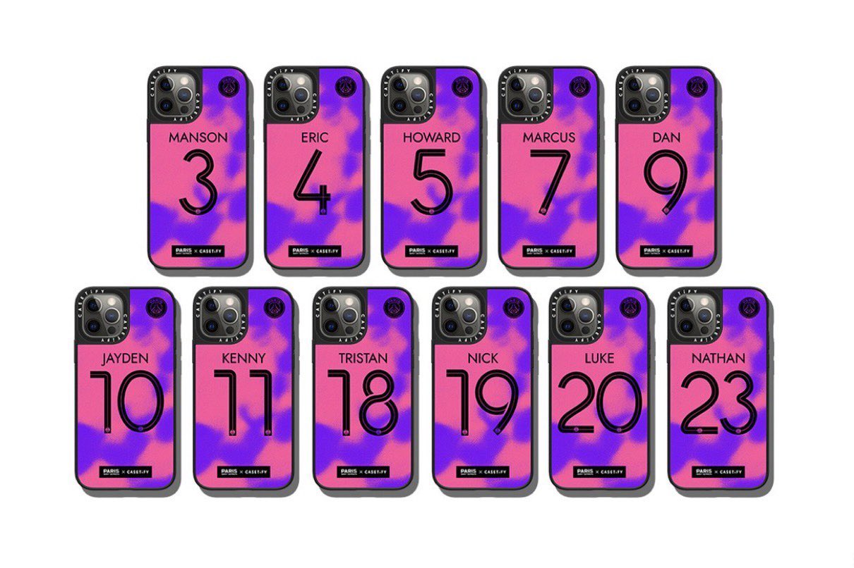 CASETiFY x Paris Saint Germain | Wonderland Magazine