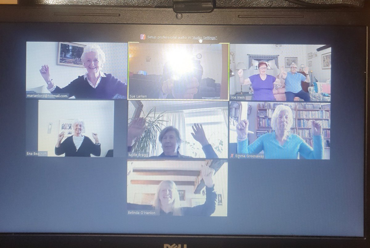 PopUpSue1's tweet image. Brilliant first Thursday  class today . Lots of laughing with posture , balance strength 
@AgeUKTunWells @AgeUKSevTon @SDC_CSP @undefeatable #ThursdayMotivations #exerciseforall