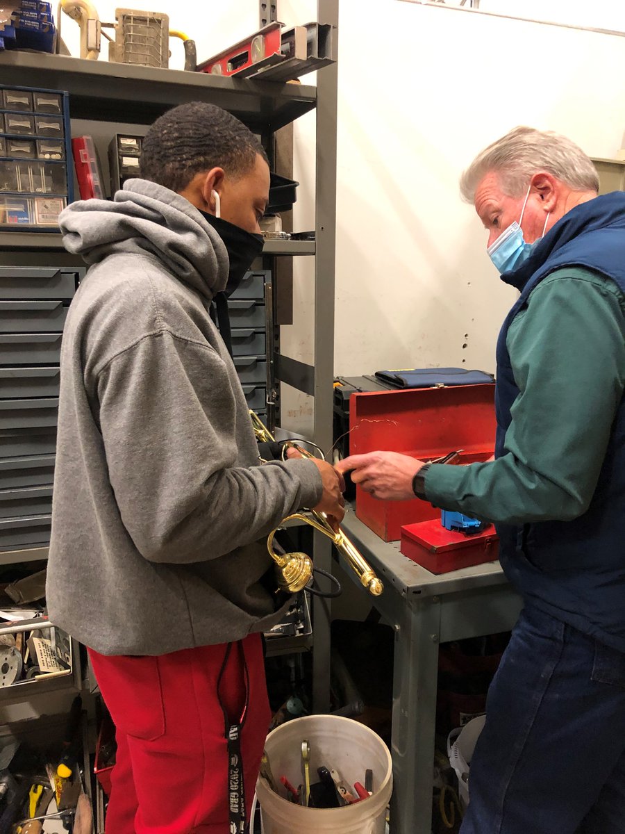 From L: Isaac Hicks learns the tricks of the trade from Roy Arters an electrical instructor at Delaware Skills Center (DSC). Don’t wait! Check out forwarddelaware.com and be first in line to get these new workers. #netde .<a href="/DelawareDET/">Division of Employment & Training</a> .<a href="/delawareonline/">Delaware Online</a>