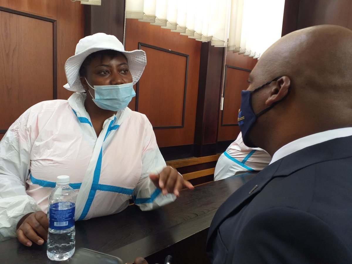 ZLHRLawyers's tweet photo. JUST IN: Harare West MP Hon @JoanaMamombe &amp; @ceechimbiri2 denied bail by Magistrate Vongai Muchuchuti-Guwuriro https://t.co/l1AcSWD0gX
