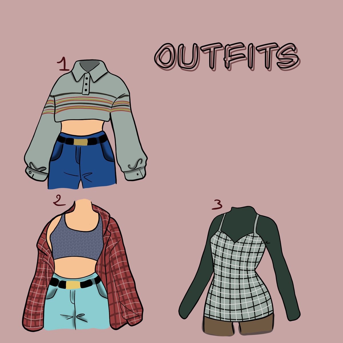 mes_jolies's tweet photo. #outfits lesquels est votre préférés ? https://t.co/dbpTau9KNZ
