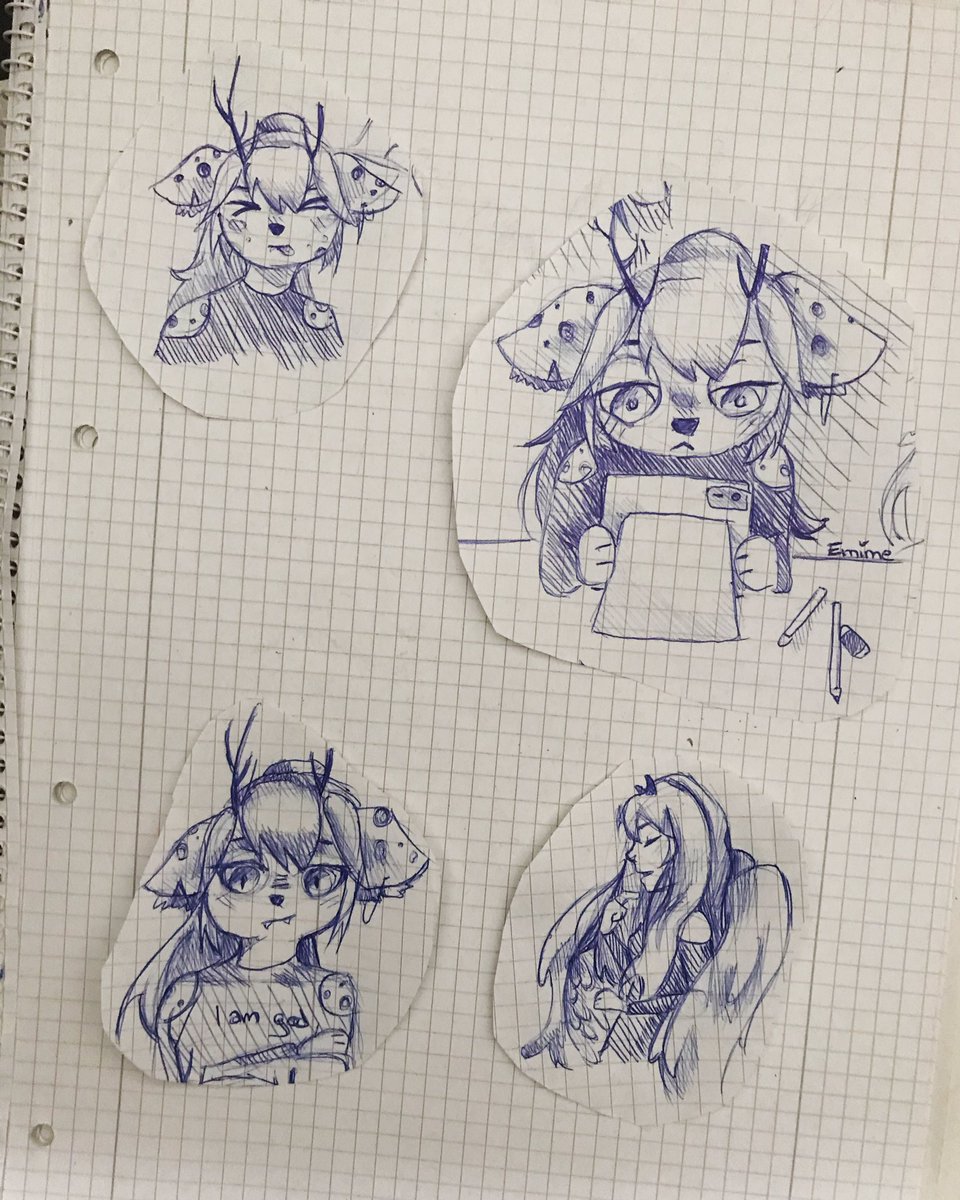 EmimeCommission's tweet photo. Doodles..
#doodle #sketch #pendrawing #furrysketch #furryart #furry #furryoc #artcommissions #art #artist #selling #commission #ocart #ocartist #furryartist #furrycommission #cuteart https://t.co/TWeeU0yumX