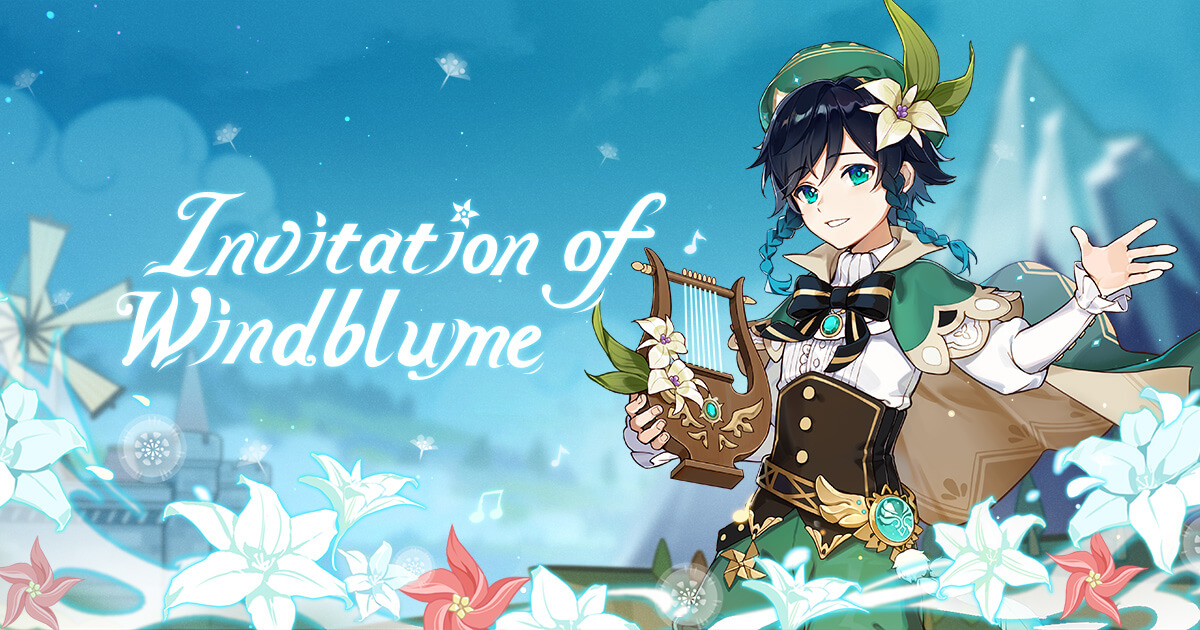 The preview page for Version 1.4 'Invitation of Windblume' is now open!

Wind and flowers, wine and poetry, freedom and love — Mondstadt's annual Windblume Festival is almost here!

Go to V1.4 'Invitation of Windblume' Preview Page >>>
webstatic-sea.mihoyo.com/ys/event/e2021…

#GenshinImpact