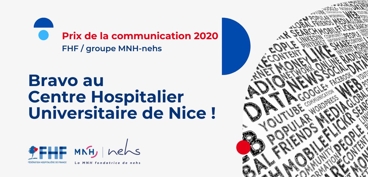laFHF's tweet photo. #SANTEXCOM
🏥🧑⚕️Félicitations au @CHUdeNice, lauréat du prix de la communication dans la catégorie des CHU !
🏆 Bravo pour cette campagne hommage à l’engagement des professionnels face à la crise #COVID19 !
📺https://t.co/TYWZSHUVR6 https://t.co/kG6RT06N5f