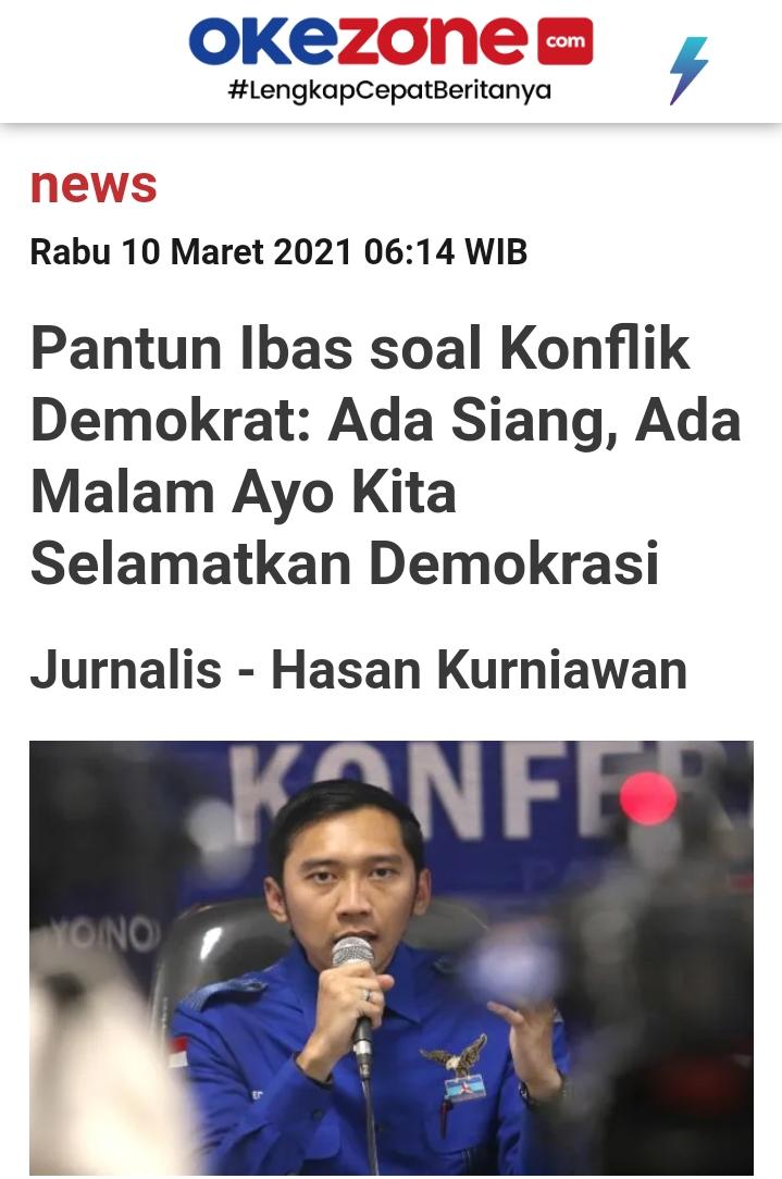 apanya yang diselamatkan, wahai pangeran sikeas yang 'sengaja' diloloskan kpk  ? 

kayak paham demokrasi aja lu !