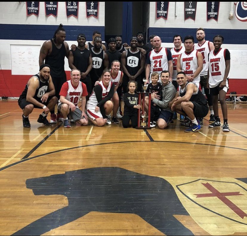 OLMC_athletics's tweet photo. Last years Basketball Event for our boys ! This year we cannot gather together but we can pray together. ππ½ππ½ Our boys need our prayers. Youβve got an army behind you guys!#markusstrong #missionmatteo https://t.co/HxxiH9PUnx