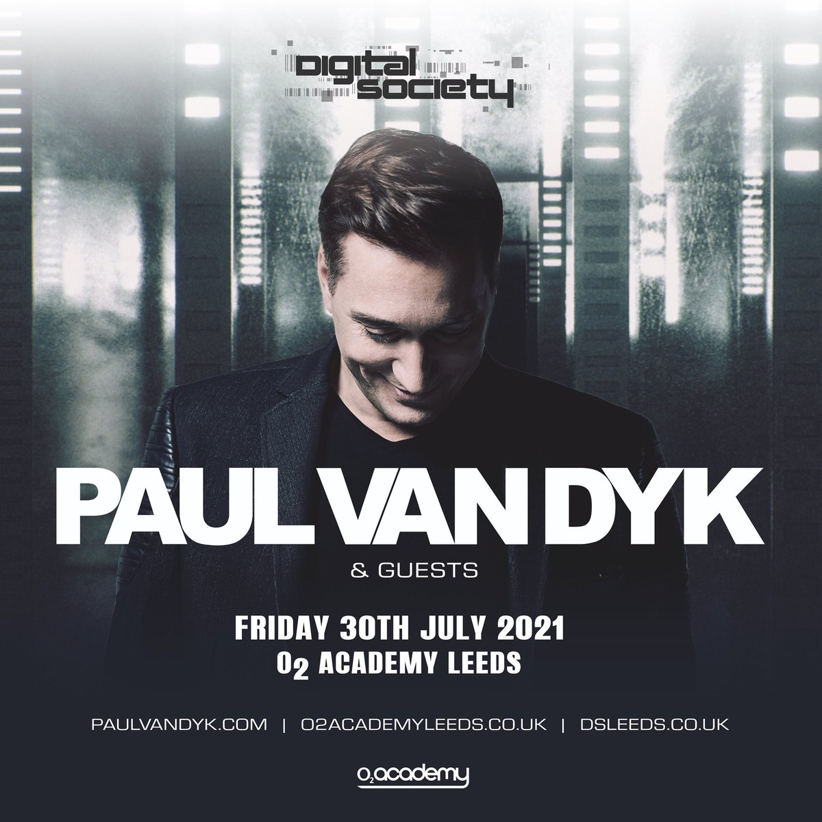 PVD returns this July 30th to the O2 Academy Leeds, with full DS production!

<a href="/PAULVANDYK/">Paul van Dyk</a> 
<a href="/O2AcademyLeeds/">O2 Academy Leeds</a>
dsleeds.co.uk

Tickets on skiddle now 🔥