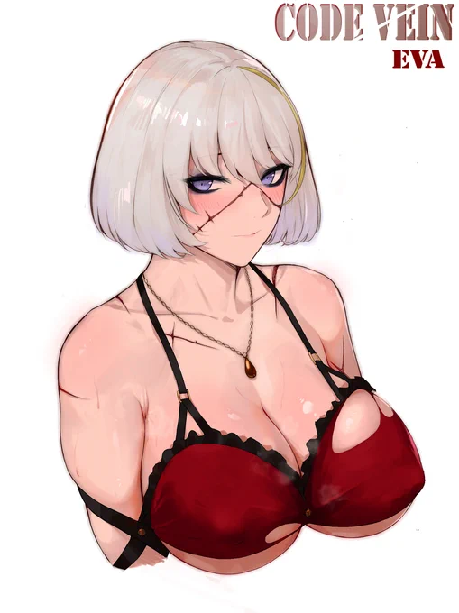 Code Vein #女の子 #コードヴェイン #CODEVEIN #エヴァ・ルゥ #極上の乳 #巨乳 #落書き #女体美  