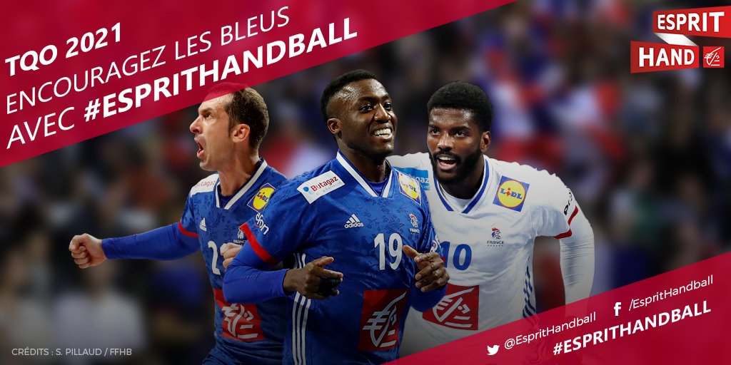 EspritHandball's tweet photo. VOS ENCOURAGEMENTS A LA TÉLÉ 😍
Soutenez nos Bleus tout au long du week-end avec le hashtag #EspritHandball et vos messages pourraient être diffusés sur l’antenne de @TMCtv ! 

ALLEZ LES BLEUS 💪🇫🇷 https://t.co/buCO3EquZf