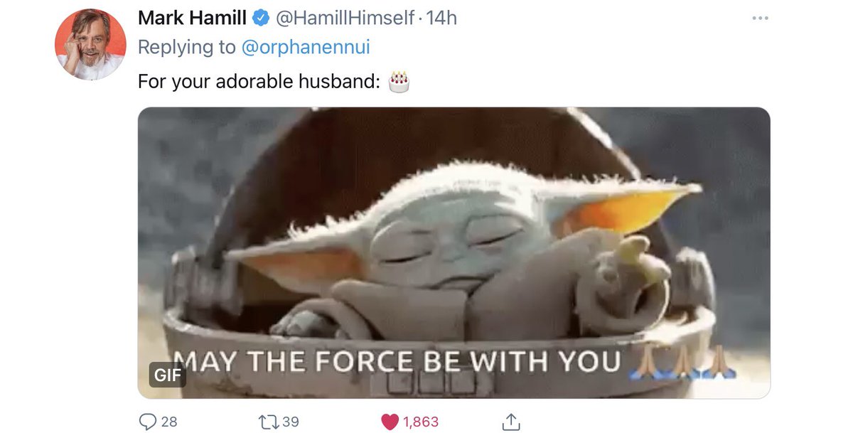 necromonicas's tweet photo. So, Mark Hamill replied. And thank you everyone. https://t.co/vUOGYyphJh