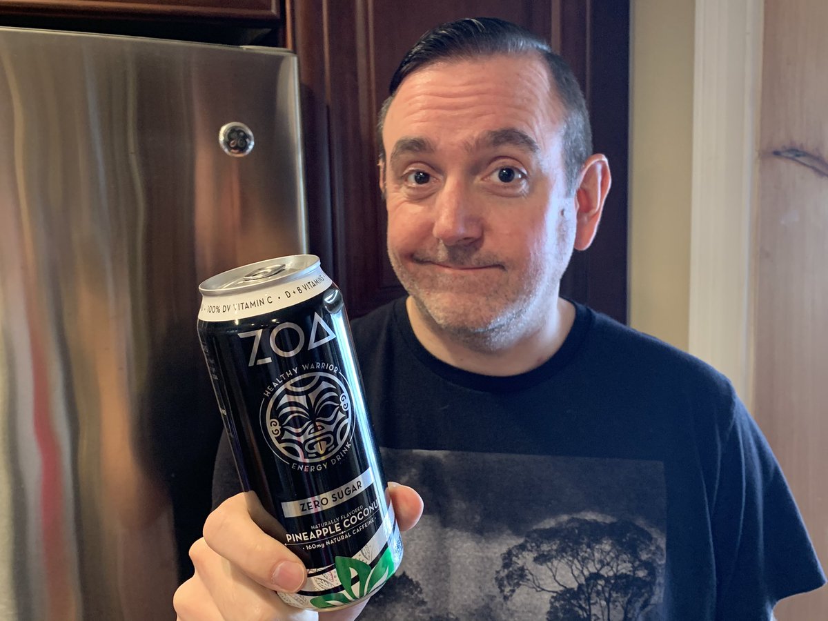 CaffeineMan1's tweet photo. Got it! Review next week! #zoa #zoaenergy #needashave #workfromhome #caffeineman1 https://t.co/i508o5Kz0H