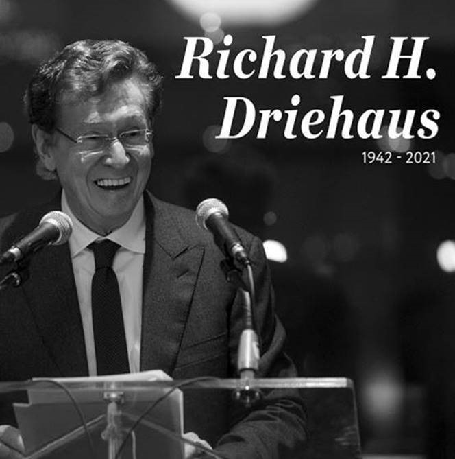 DriehausCapital's tweet image. We are deeply saddened by the loss of our founder and friend Richard H. Driehaus. Thank you Richard for the countless gifts you have given us all, we are devoted to carrying on your legacy and making you proud. More on Richard’s life full of impact here: driehaus.com/about/richard-…