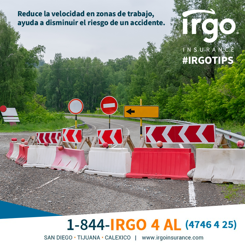 IRGOInsurance's tweet photo. #IRGOTip | Reduce la velocidad en zonas de trabajo, ayuda a disminuir el riesgo de un accidente.

Llámanos:
US 1-844-IRGO4AL
MX 01-800-IRGO000
https://t.co/JMdvHncRfP

#Seguros #Insurance #AutoInsurance #Policy #FullCoverage #Coverage #PhysicalDamage https://t.co/lQj4mPhYHO