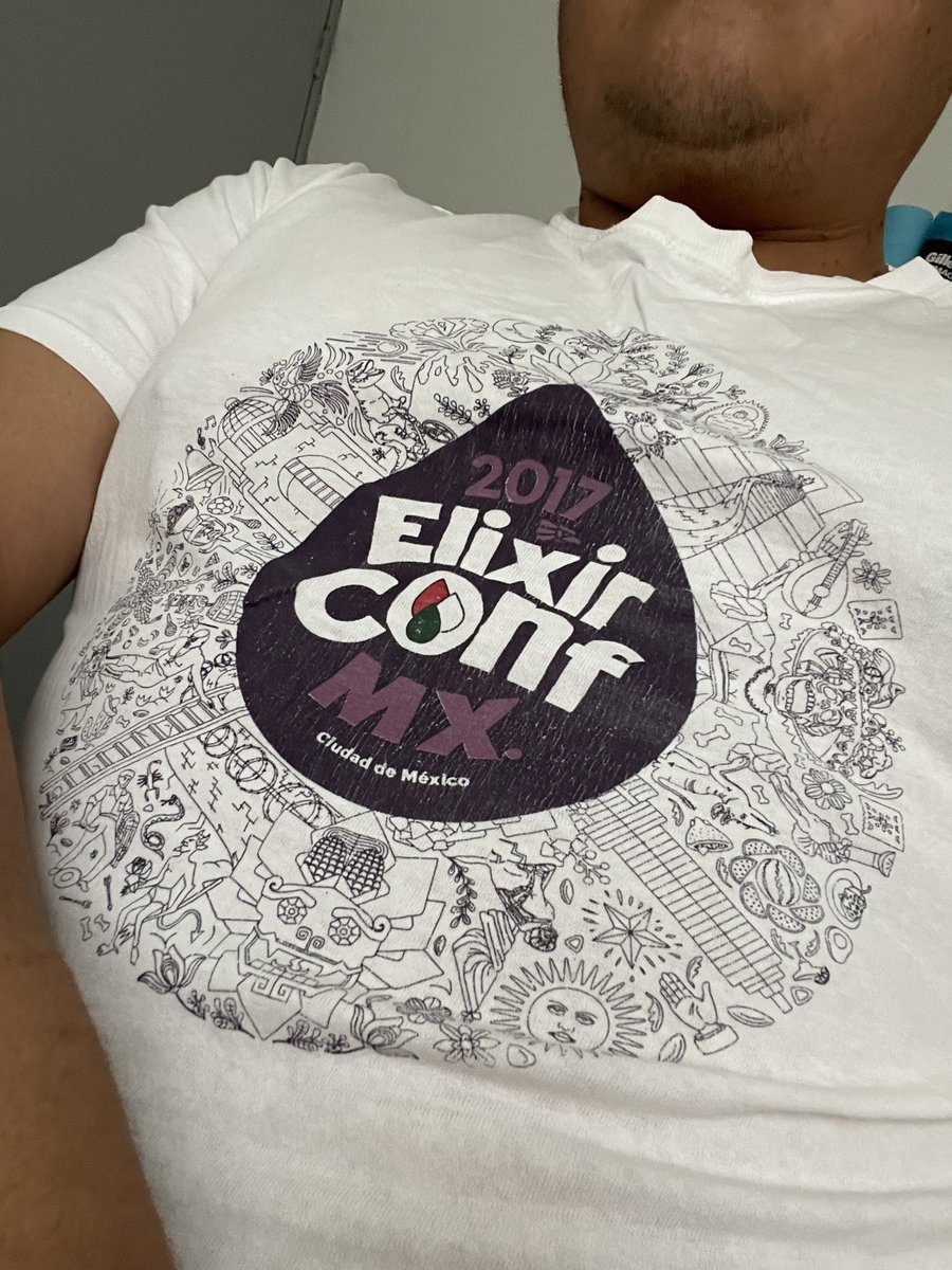 misaelpc's tweet image. 😎 #codeBEAMv #myelixirstatus