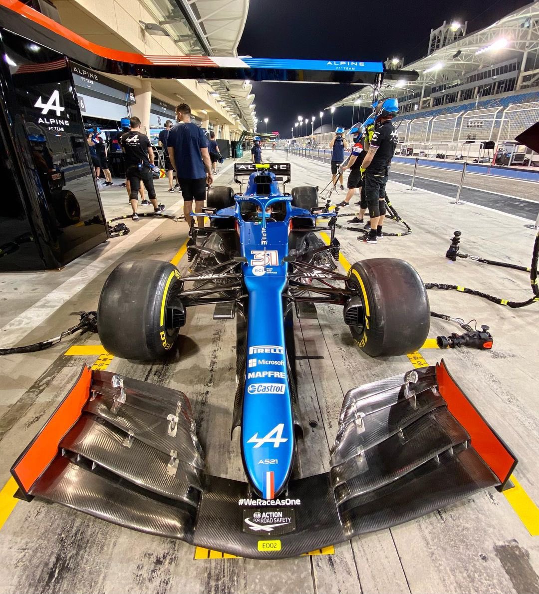 F1 2021 Alpine a521