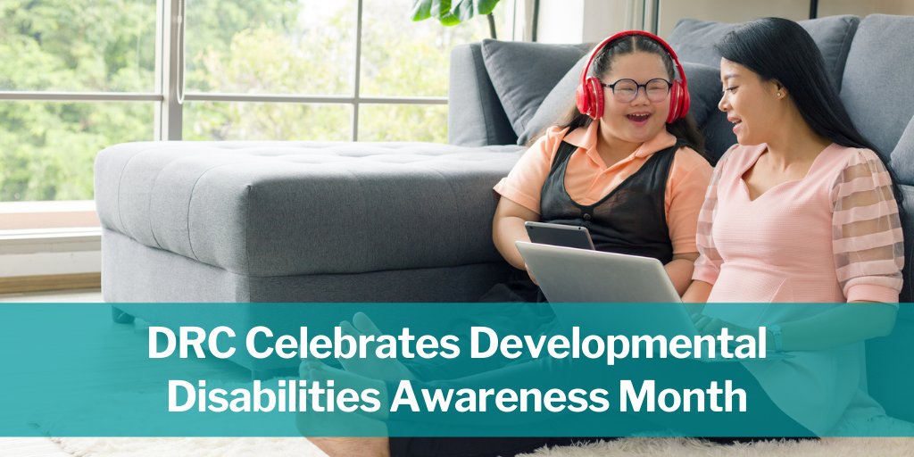 1/2 March is Developmental Disabilities Awareness Month. We encourage everyone to recognize and continue to push for equal rights for persons with developmental disabilities.